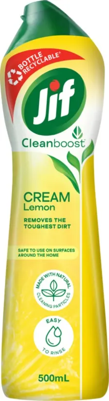 Jif Multi-Purpose Cream Cleanser Lemon