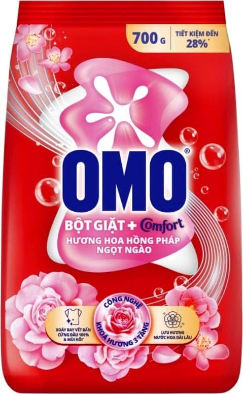 Omo Laundry Detergent Powder French Rose