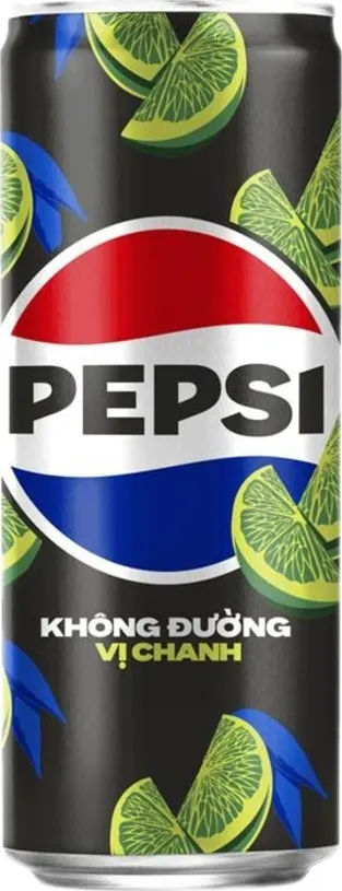 Pepsi Cola Zero Sugar Lime Sleek Can