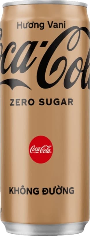 Coca-Cola Zero Sugar Vanilla Sleek Can