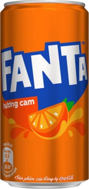 Fanta Orange Sleek Can