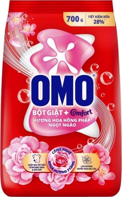 Omo Laundry Detergent Powder French Rose