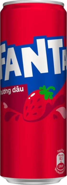 Fanta Strawberry Sleek Can