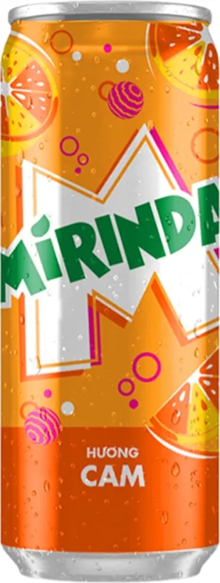 Mirinda Orange Sleek Can