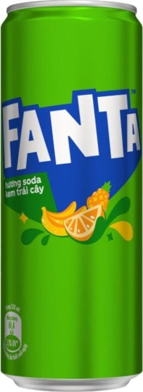 Fanta Fruity Cream Soda Sleek Can