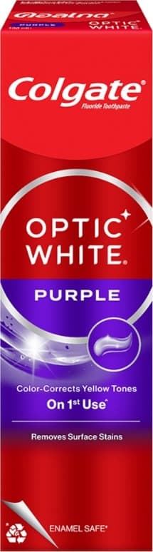 Colgate Optic White Toothpaste Purple