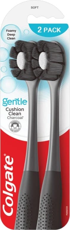 Colgate Gentle Cushion Clean Charcoal Toothbrush