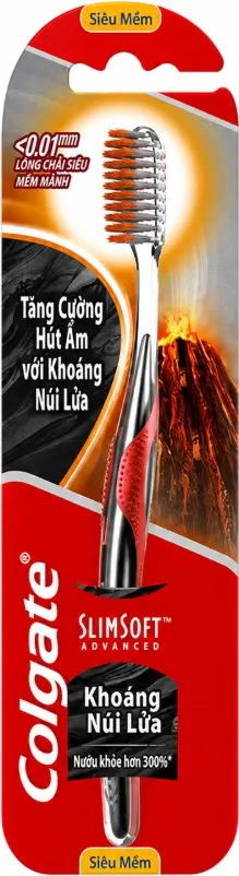 Colgate Slimsoft Advanced Volcanic Toothbrush