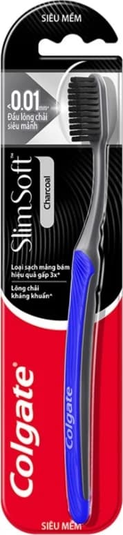 Colgate Slimsoft Charcoal Toothbrush
