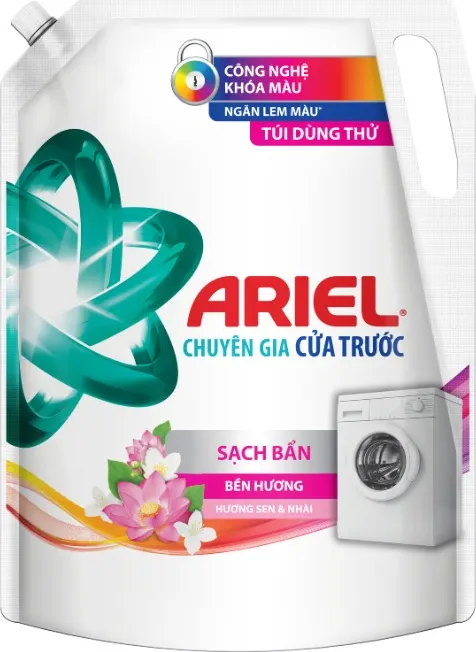 Ariel Front Load Laundry Liquid Detergent Lotus & Jasmine