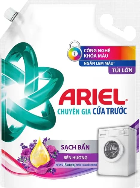 Ariel Front Load Laundry Liquid Detergent Downy Lavender
