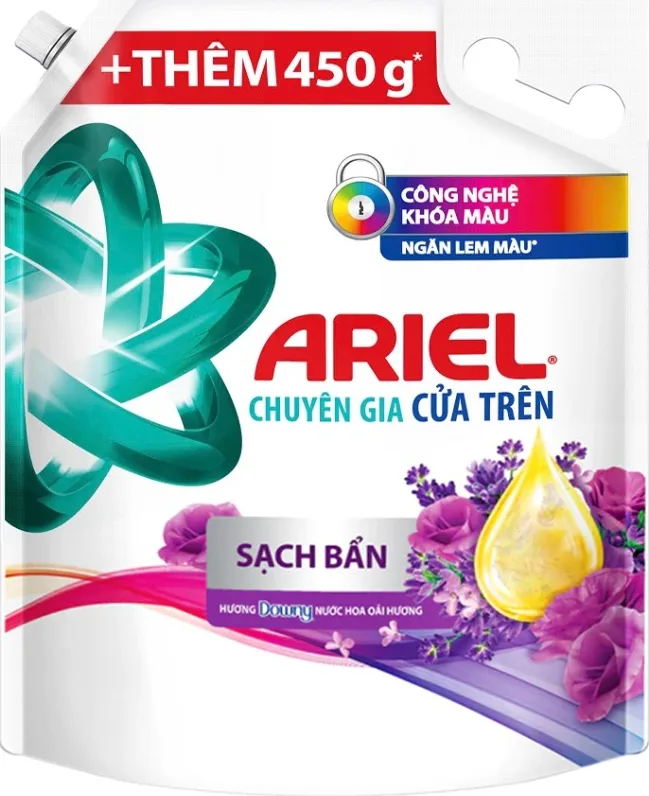 Ariel Top Load Laundry Liquid Detergent Downy Lavender