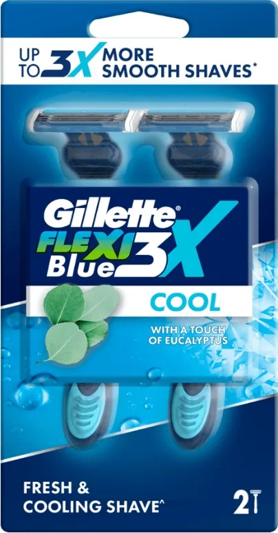 Gillette Blue 3X Flexi Cool Razor