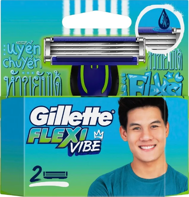 Gillette Flexi Vibe Replacement Razor Blades