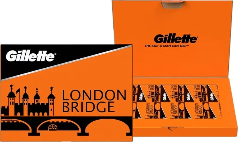 Gillette London Brigde Razor Blades