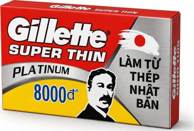 Gillette Supthin Platinum Razor Blades