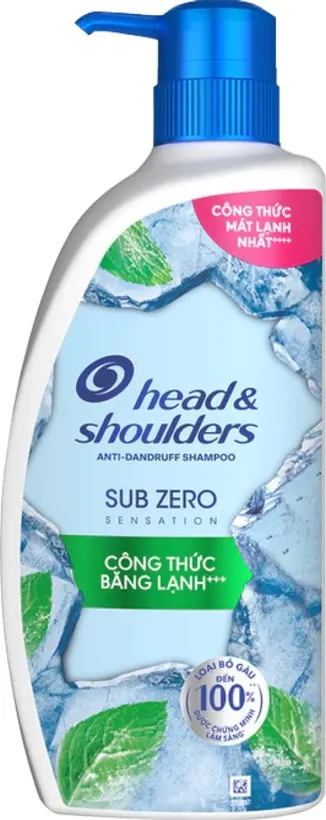 Head & Shoulders Sub Zero Sensation Shampoo Ice Cool Anti-Dandruff