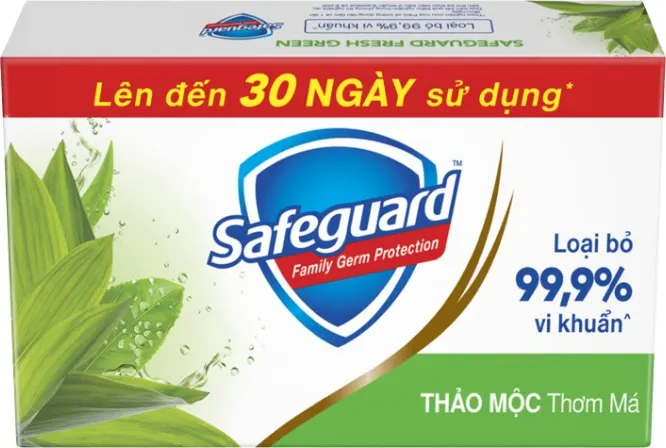 Safeguard Soap Fresh Green