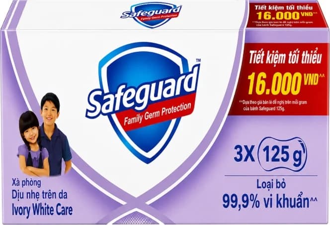 Safeguard Soap Ivory White Care
